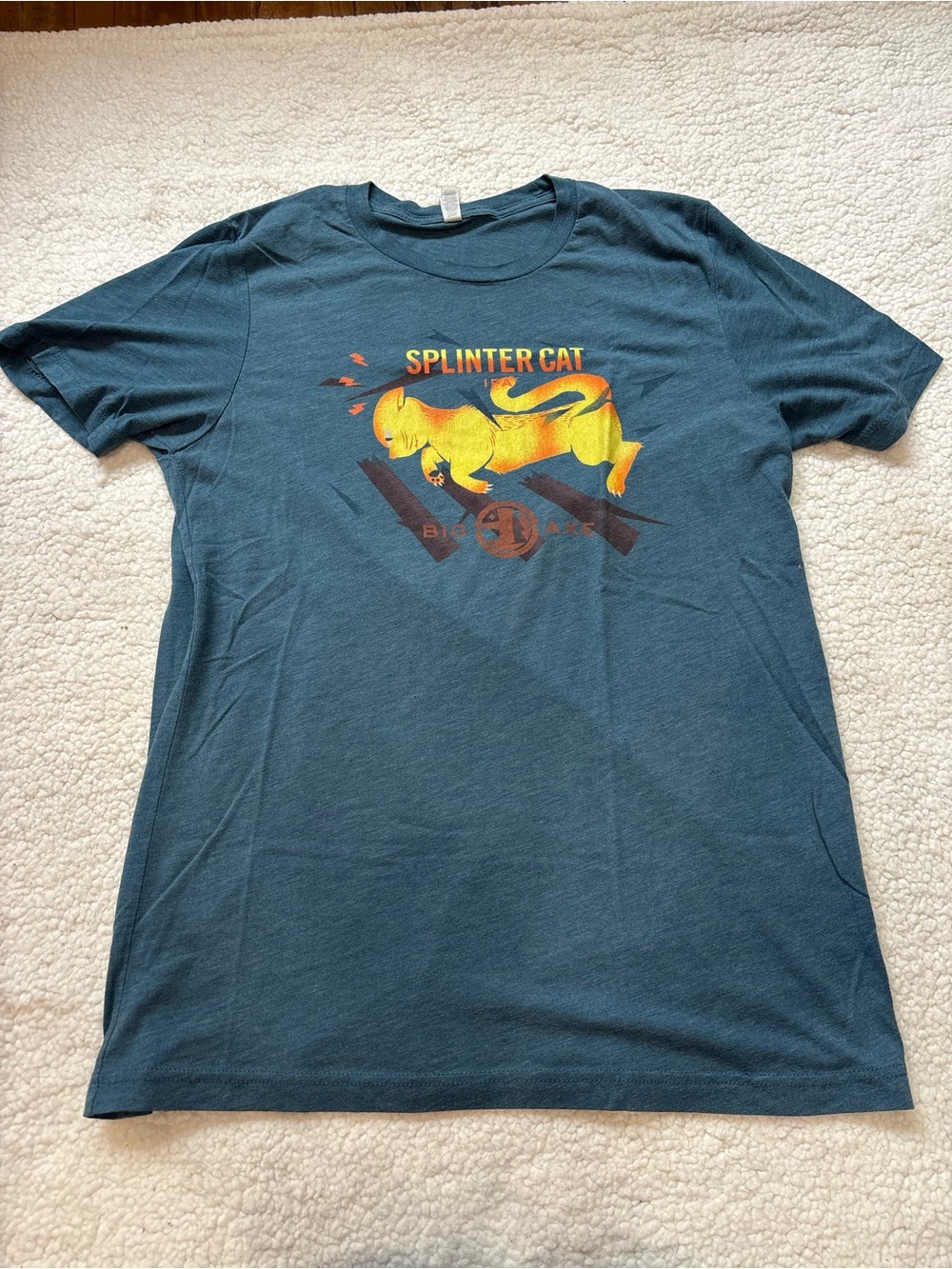 Local Brewery Tee Size Large Big Axe Brewery